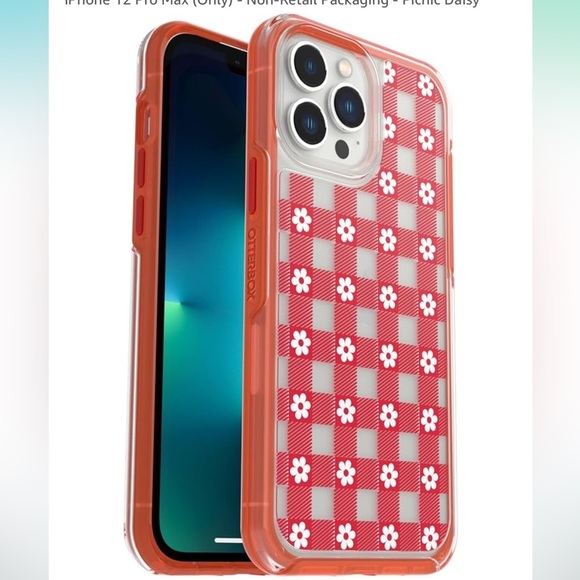 OtterBox Symmetry Clear Series Case | iPhone 12/13 Pro Max | Picnic Daisy - Picture 3 of 7